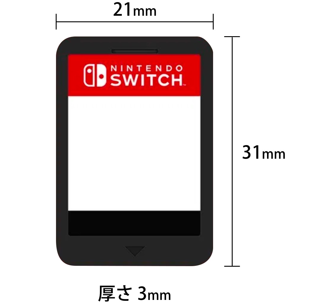Nintendo Switchのソフトサイズ サイズ Com
