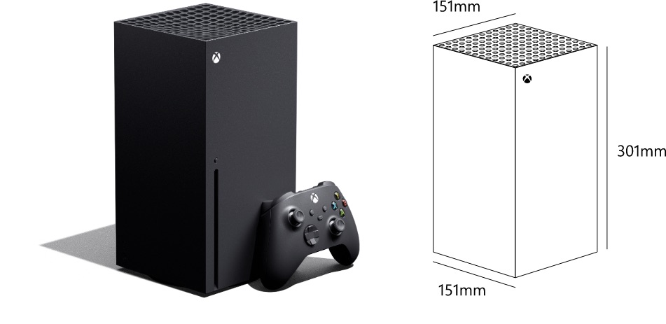 Xbox Series X|Sの本体サイズ【サイズ.com】
